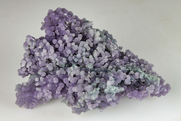 3.05" Purple and Green Botryoidal Grape Agate - Indonesia